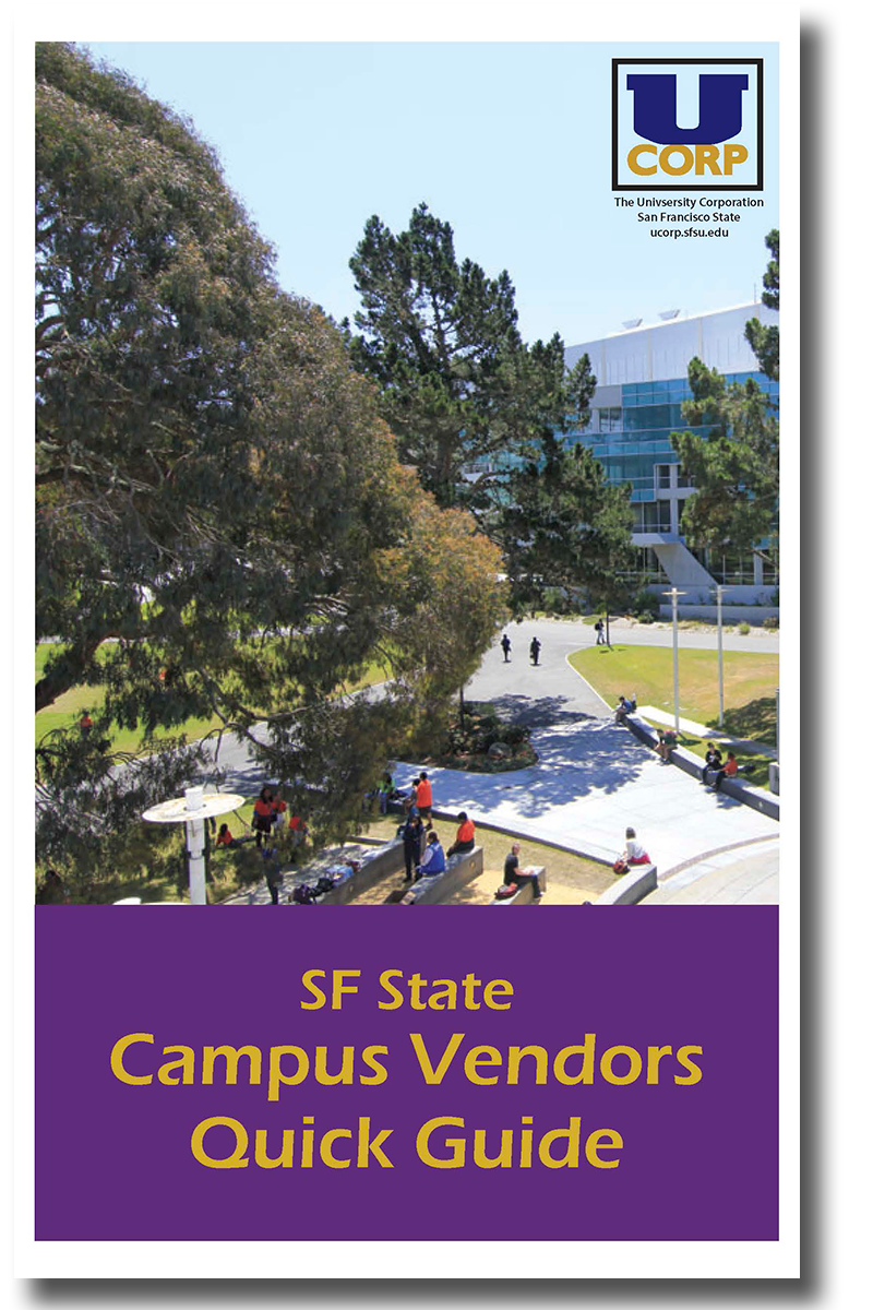 SF State Campus Vendors Quick Guide Cover
