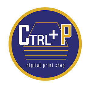 The logo of Ctrl+P Print Shop