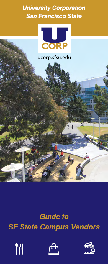 The Cover of SF State Campus Vendors Guide