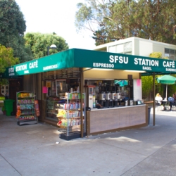 Station Café Storefront by 19th Avenue